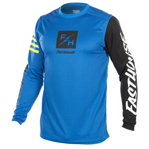 Fasthouse Carbon Echo Jersey in Electric Blue