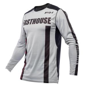 Fasthouse Elrod Storm Jersey in fog and black for motorcycle racing