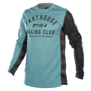 Fasthouse Grindhouse Air-Cooled Club Jersey in Marigold for motorcycle riders