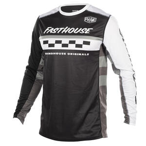 FastHouse Grindhouse Atomic Jersey in Racing Red and Black for motorcycle riders