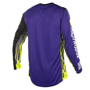 Fasthouse Grindhouse Grimm Jersey in Purple / Black for motorcycle riders