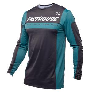 Fasthouse Helix Monaco Jersey in Marine and Black for motocross riders