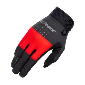 Fasthouse Helix Monaco Gloves in Red / Black