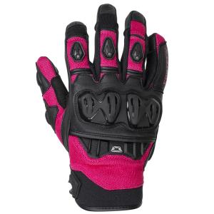 CORTECH Women's Hyper-Flo Gloves in Rubine for motorcycle riders