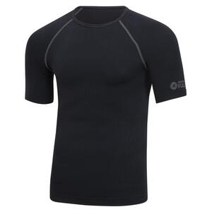 NORU Full Cool Short Sleeve Top motorcycle base layer shirt in black