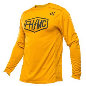 Fasthouse Sanguaro Bennet Jersey in Vintage Gold for motorcycle and dirt bike riders