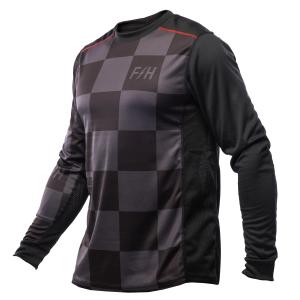 Fasthouse Sanguaro Gibson Jersey in Black/Charcoal for motorcycle riders