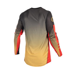 Fasthouse Youth Elrod React Jersey in Racing Red and Black for motocross riders