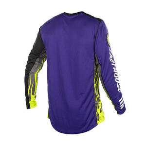 Fasthouse Youth Grindhouse Grimm Jersey in Purple and Black