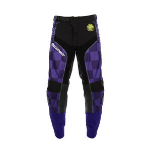 Fasthouse Youth Grindhouse Grimm Pants in purple and black for young dirt bike and off-road motorcycle riders