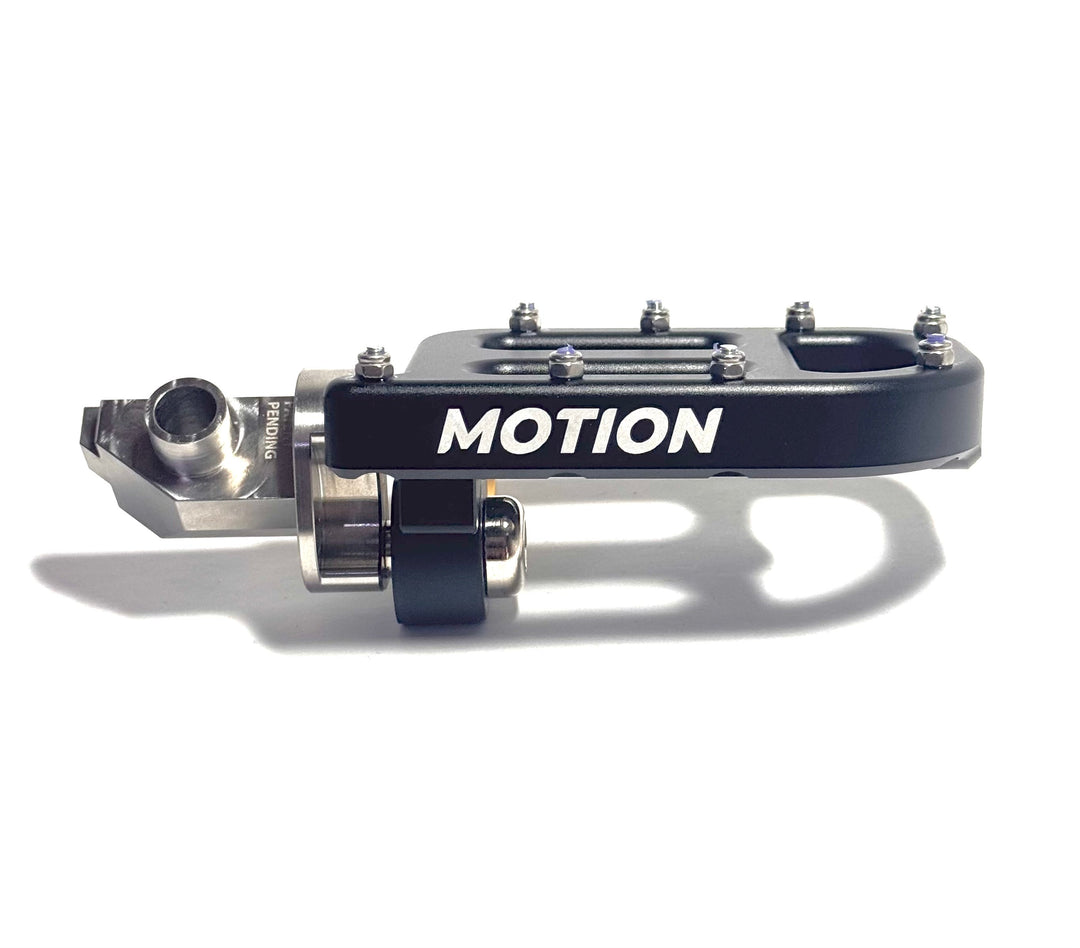 Motion Factory Racing KGFD Drop Mount Footpegs | Fits KTM, Husqvarna, GasGas (2023-25) &amp; Beta (2020+)