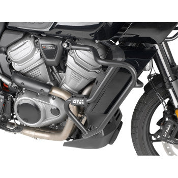 Image of Givi Engine Guards - Harley Davidson Fitment 2021 Harley Davidson Pan America 1250 Color Black