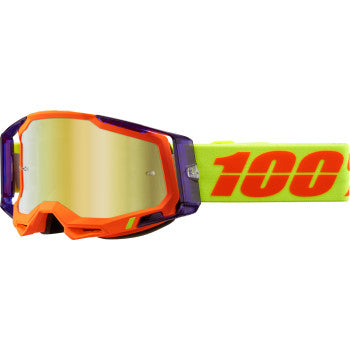 100% Racecraft 2 Goggles — Mirrored Lens