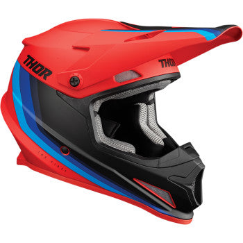 Image of Thor Sector Runner MIPS® Helmet Color Red / Blue Size X-Small