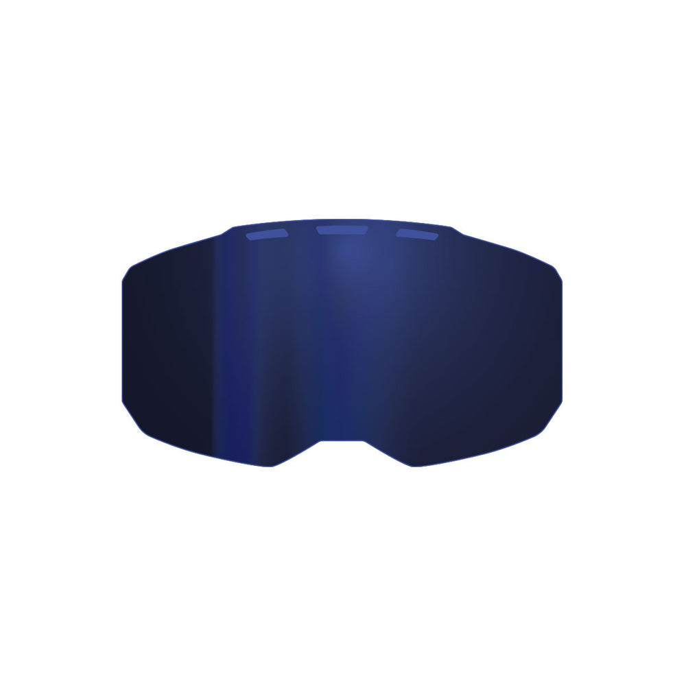 KLIM edge-lens Dark Smoke Blue Mirror