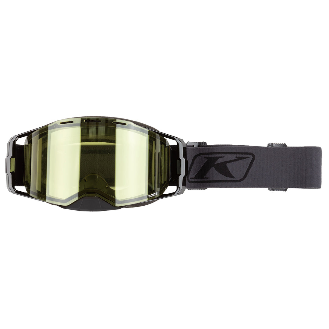 KLIM edge-goggle Focus Asphalt Lt Yellow Tint