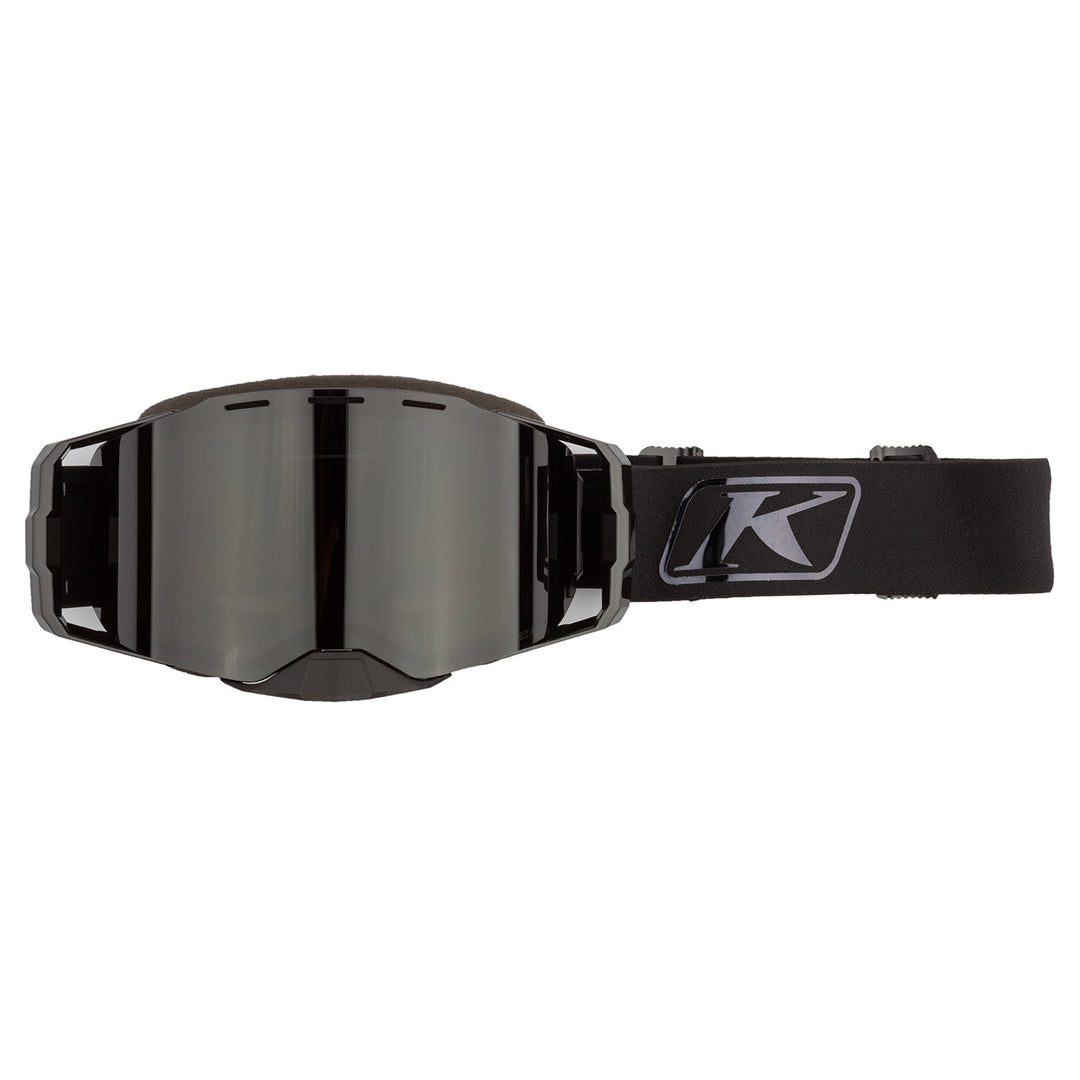 KLIM edge-goggle Focus Black Chrome Smoke Polarized
