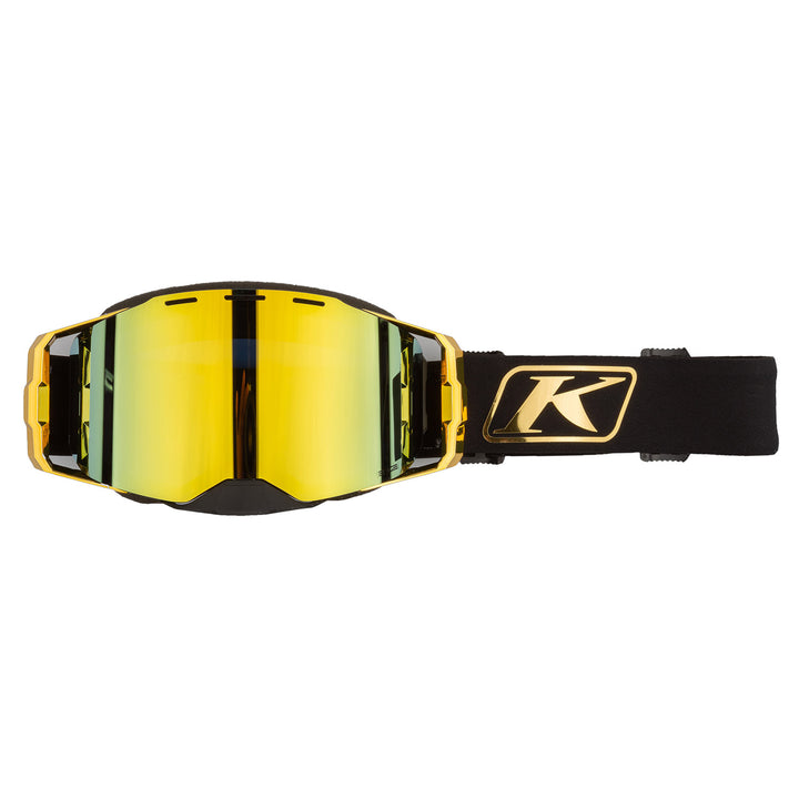 KLIM edge-goggle Focus Gold Gold Mirror