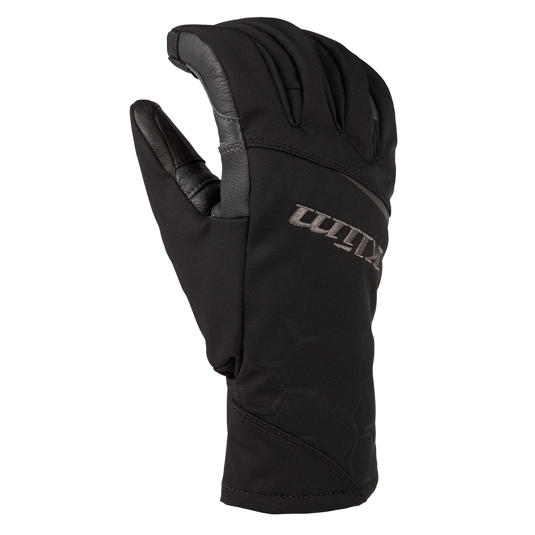 Image of KLIM Bombshell Glove Size XS Color Black - Asphalt