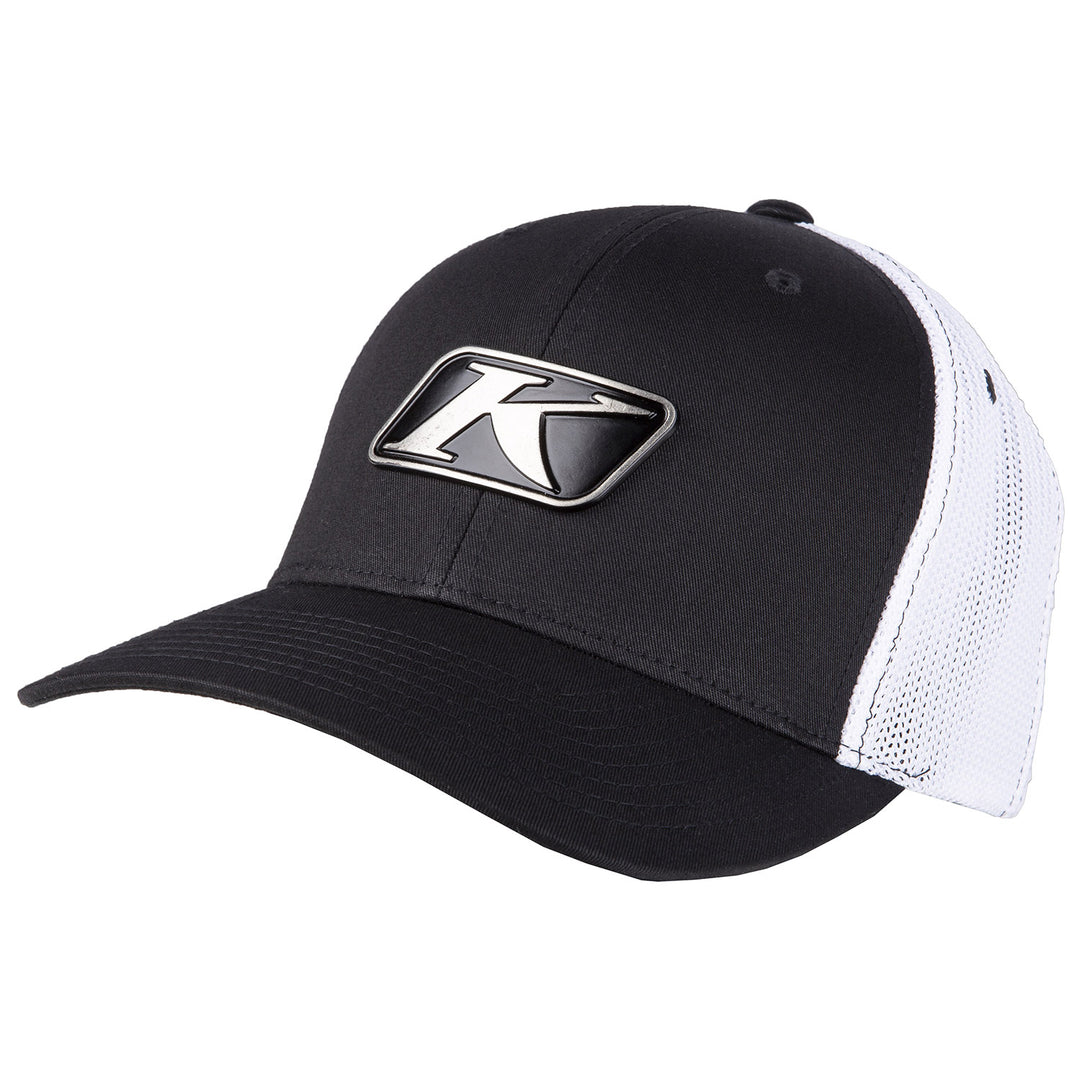 Image of KLIM Icon Snap Hat Size Youth Color Black - White