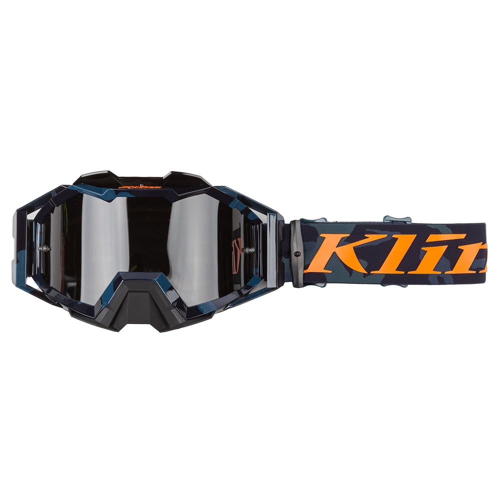 KLIM viper-pro-off-road-goggle Camo Striking Petrol Dark Smoke Lens