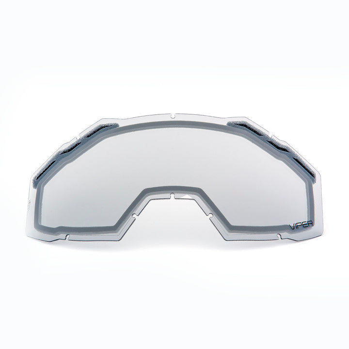 KLIM viper-replacement-dbl-lens Clear Silver Mirror