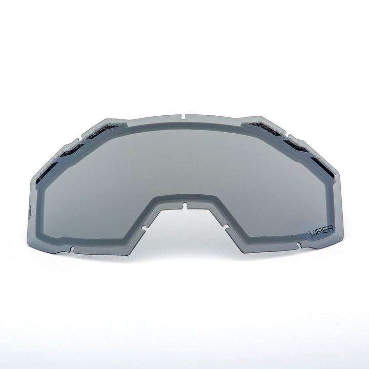 KLIM viper-replacement-dbl-lens Smoke Silver Mirror