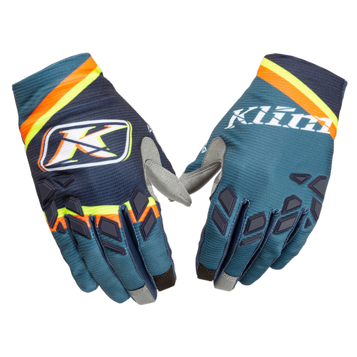 Image of KLIM Women's XC Lite Glove Size XS Color Shattered Petrol