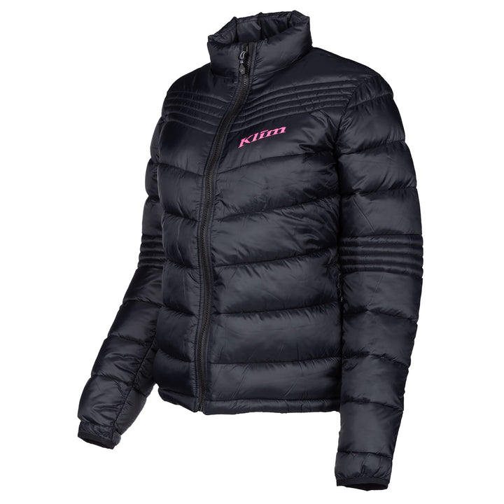 Image of KLIM Flux Jacket Size X-Small Color Black - Knockout Pink