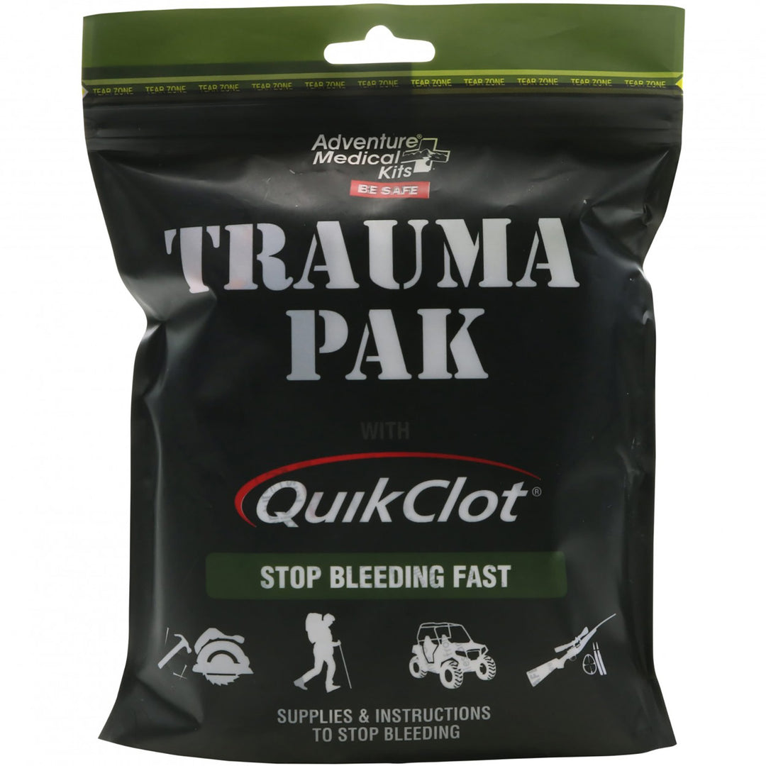 Image of KLIM Trauma Pak w/Quickclot Size ONE SIZE FITS ALL Color Black