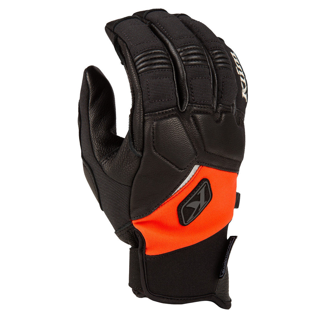 Image of KLIM Inversion Pro Glove Size 3X Color Black - Fiery Red