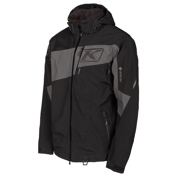 Image of KLIM Storm Jacket Size X-Small Color Black - Asphalt
