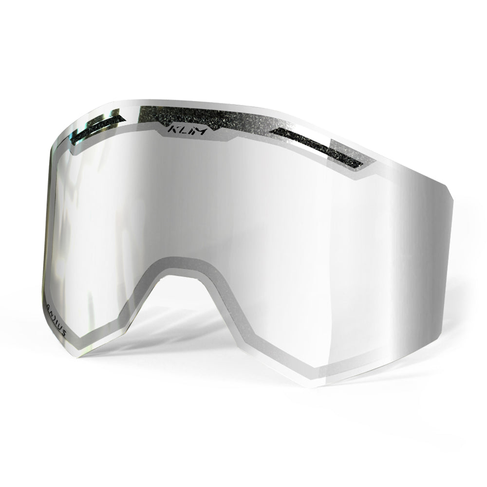 KLIM radius-pro-goggle-dbl-lens Clear Silver Mirror