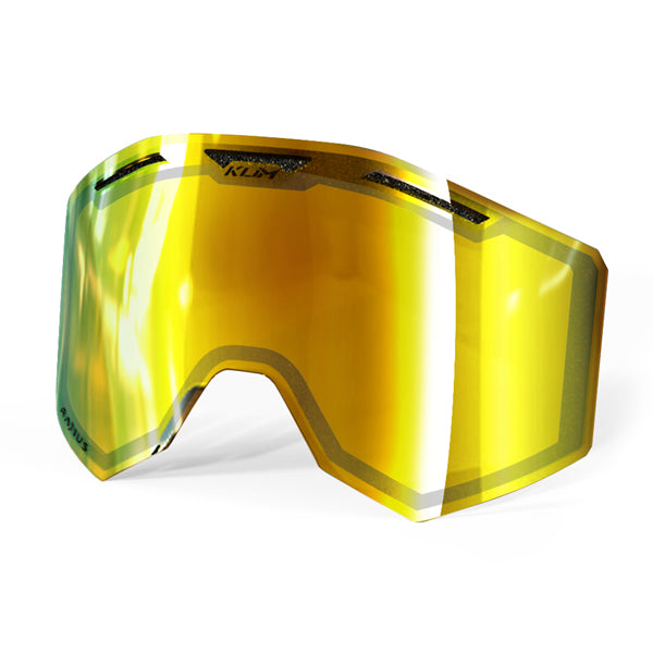 KLIM radius-pro-goggle-dbl-lens Smoke Gold Mirror