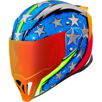 Image of ICON AIRFLITE™ SPACE FORCE HELMET Color Glory Size X-Small