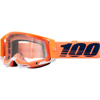 100% Racecraft 2 Goggles — Clear Lens