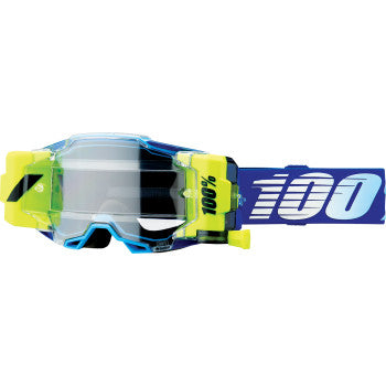 Image of 100% Armega Forecast Goggles Color Royal/Clear