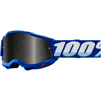 Image of 100% Accuri 2 Sand Goggles Color Blue/Smoke