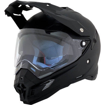 Image of AFX FX-41DS Solid Helmet Color Matte Black Size X-Small