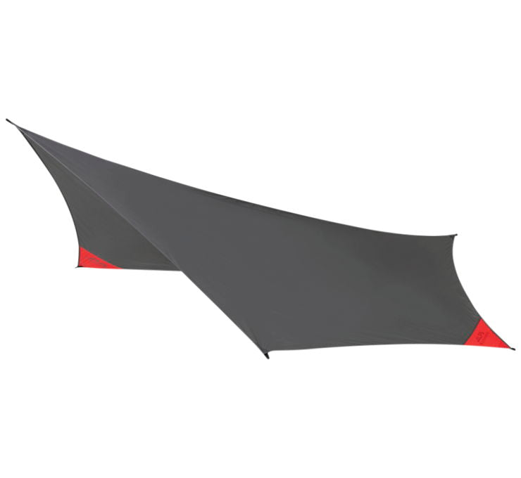 Image of ALPS Mountaineering Ultra-light Tarp Shelter Color Charcoal/Red