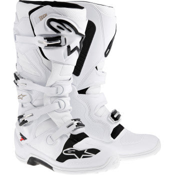 Image of Alpinestars Tech 7 Boots Color White Size 5