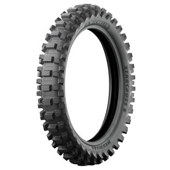 Image of Michelin Starcross® 6 Medium Hard Tire Orientation Rear Size 100/90-19