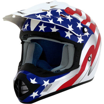 AFX FX-17 Helmet - Flag - Stealth AFX FX-17 Helmet - Flag - Stealth
