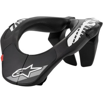 Image of Alpinestars Youth Neck Support Color Black Size One Size Fits All