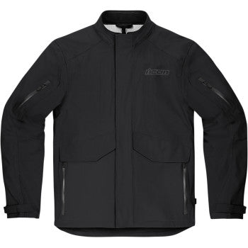 Image of Icon Stormhawk Jacket Color Black Size Small