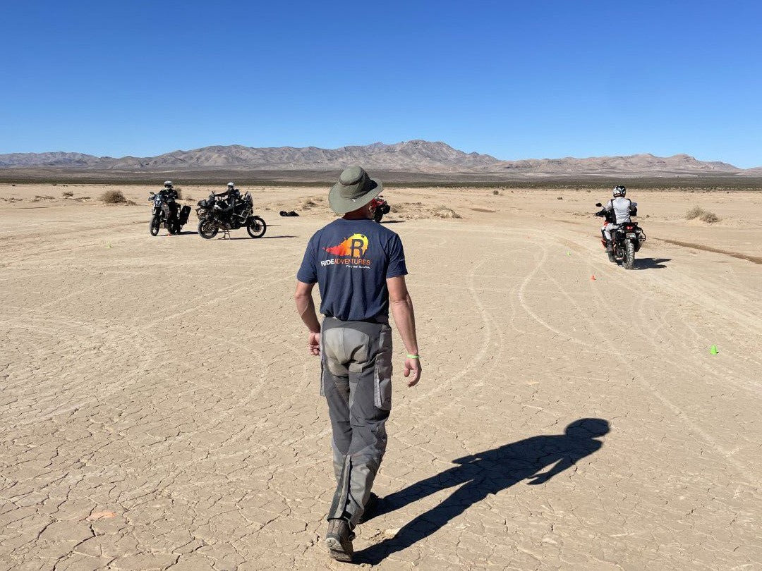 Off-Road Motorcycle ADV Training Expedition Near Vegas