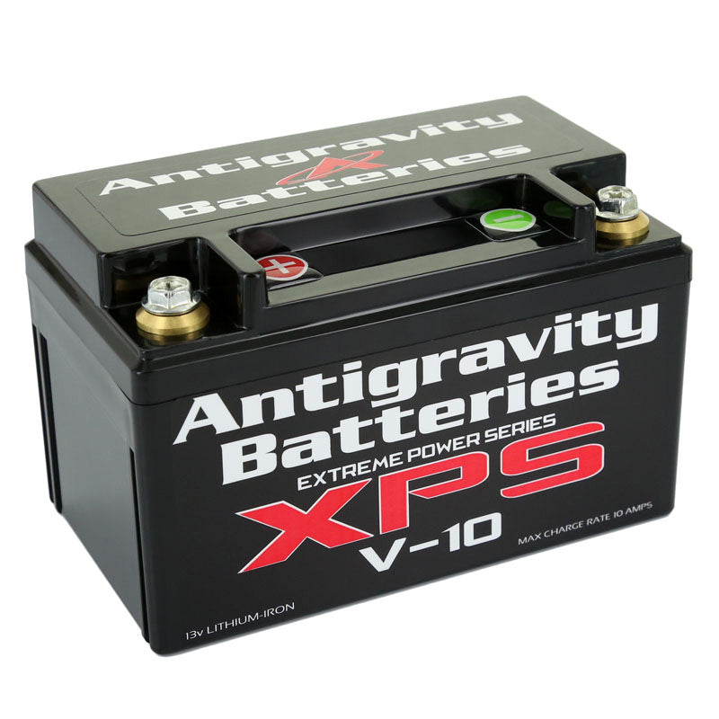 Image of V-10 Lithium Battery Negative Terminal Location Right Side