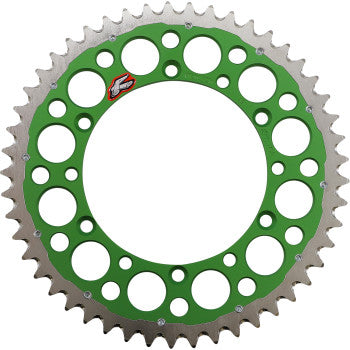Image of Renthal Twinring™ Rear Sprocket • 49 Tooth Green Title Default Title