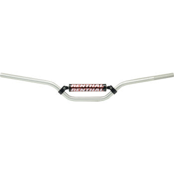 Image of Renthal 7/8" Street Handlebar Color Silver Style 6.0 Trials