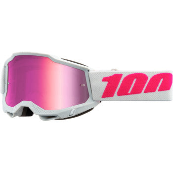 Image of 100% Accuri 2 Goggles — Mirrored Lens Color Keetz/Pink Mirror